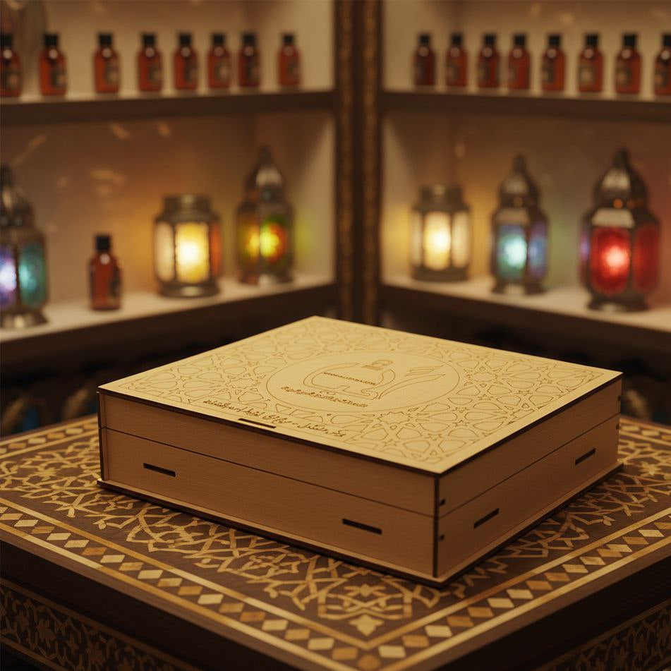 صندوق بخور متكامل مليئ بالفخامة