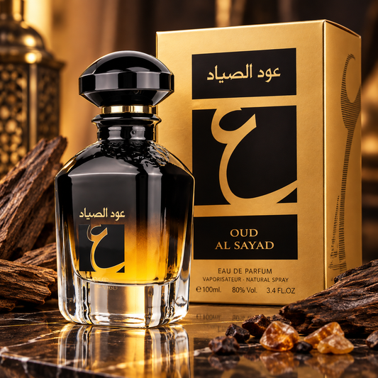 عطر Oud Al Sayad عود الصياد من أرض الزعفران بحجم 100 مل.